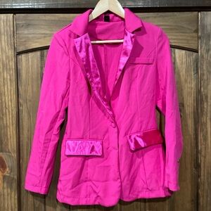SHEIN Fuchsia Blazer